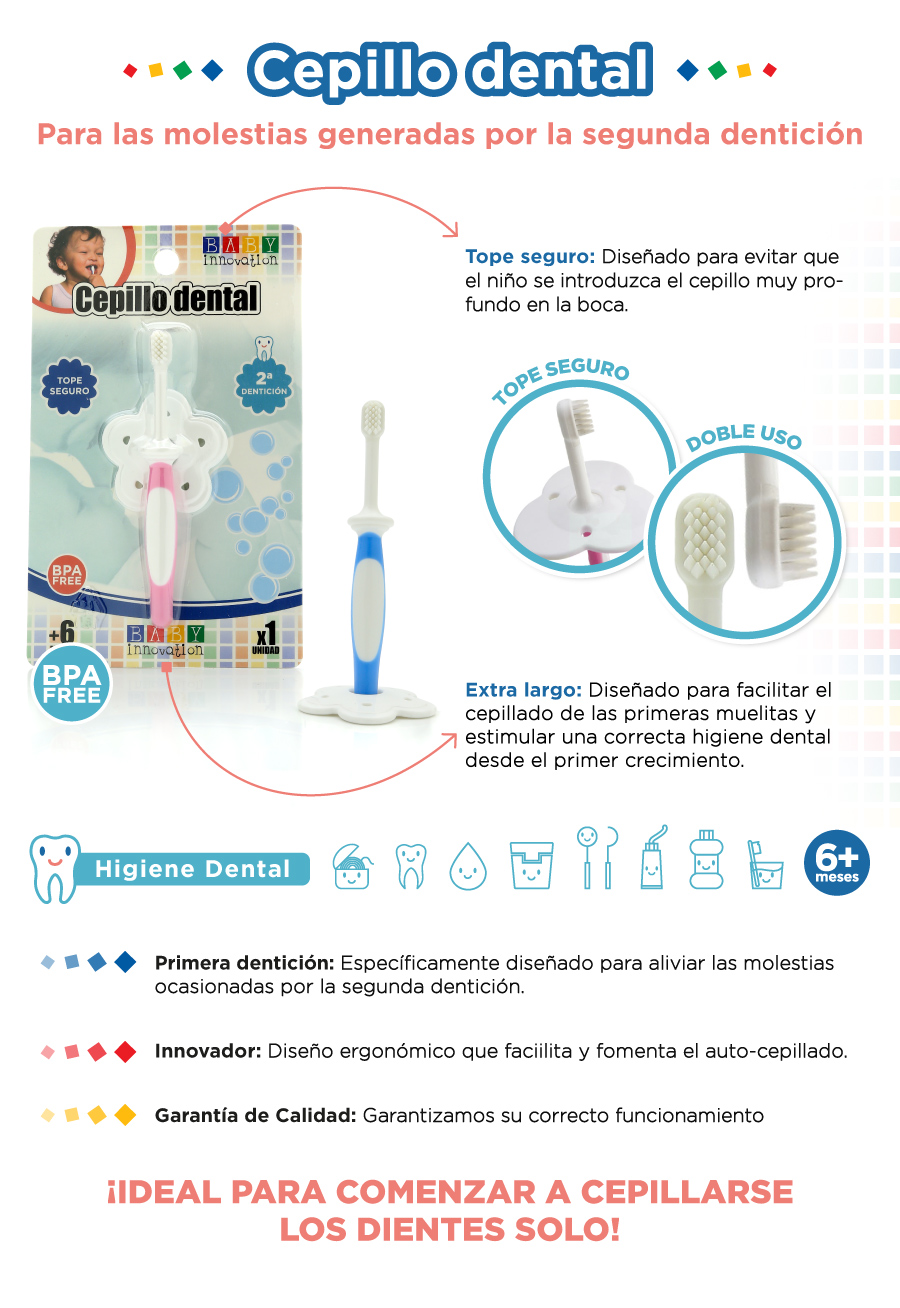 Cepillo dental Baby Innovation